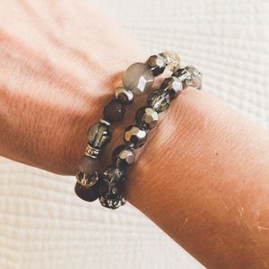 Beads bracelet (set of 2)